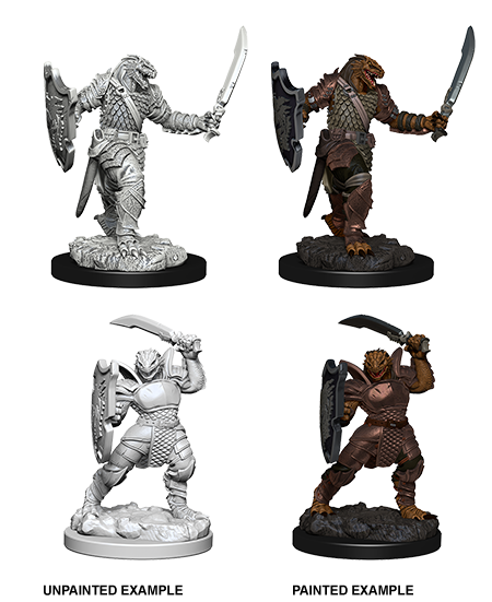 D&D Nolzurs Marvelous Unpainted Miniatures Dragonborn Female Paladin-1