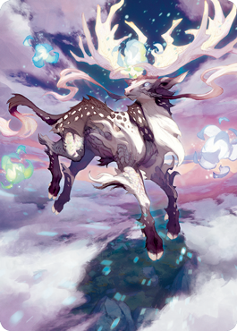 Hinata, Dawn-Crowned Art Card [Kamigawa: Neon Dynasty Art Series]-1