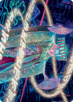 Satsuki, the Living Lore Art Card [Kamigawa: Neon Dynasty Art Series]-1