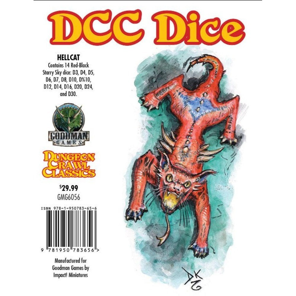 Dungeon Crawl Classics - DCC Dice - Hellcat-1