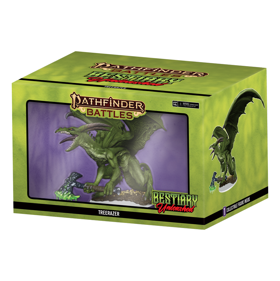 Pathfinder Battles Bestiary Unleashed Treerazer Premium Set