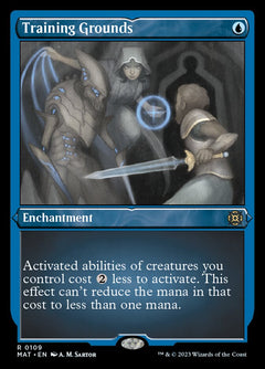 Training Grounds (Foil Etched) [March of the Machine: The Aftermath]-1