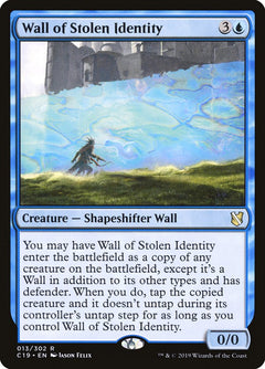Wall of Stolen Identity [Commander 2019]-1