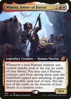 Winota, Joiner of Forces (Extended Art) [Ikoria: Lair of Behemoths]-1