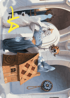 Beluna Grandsquall Art Card (Gold-Stamped Signature) [Wilds of Eldraine Art Series]-1