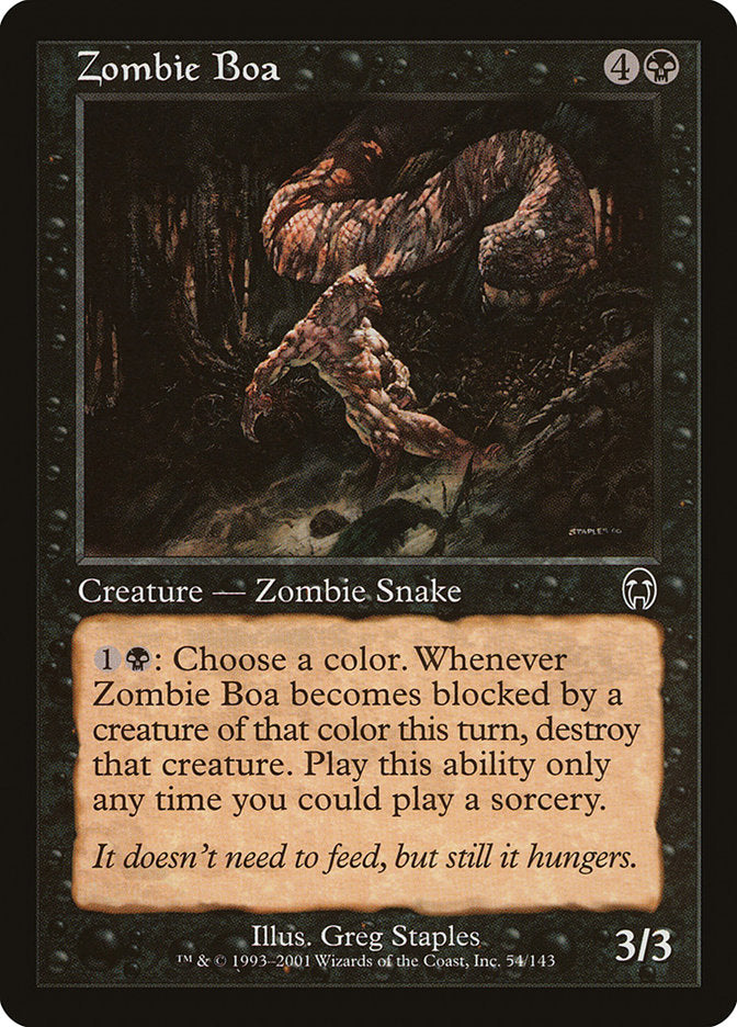 Zombie Boa [Apocalypse]-1
