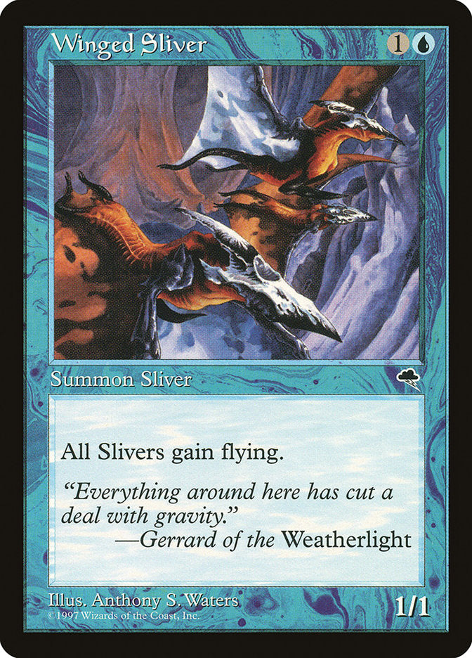 Winged Sliver [Tempest]-1