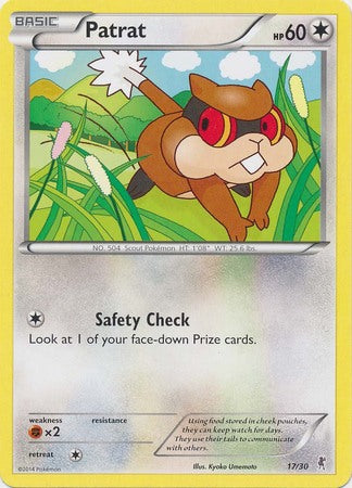 Patrat (17/30) [XY: Trainer Kit 1 - Bisharp]-1