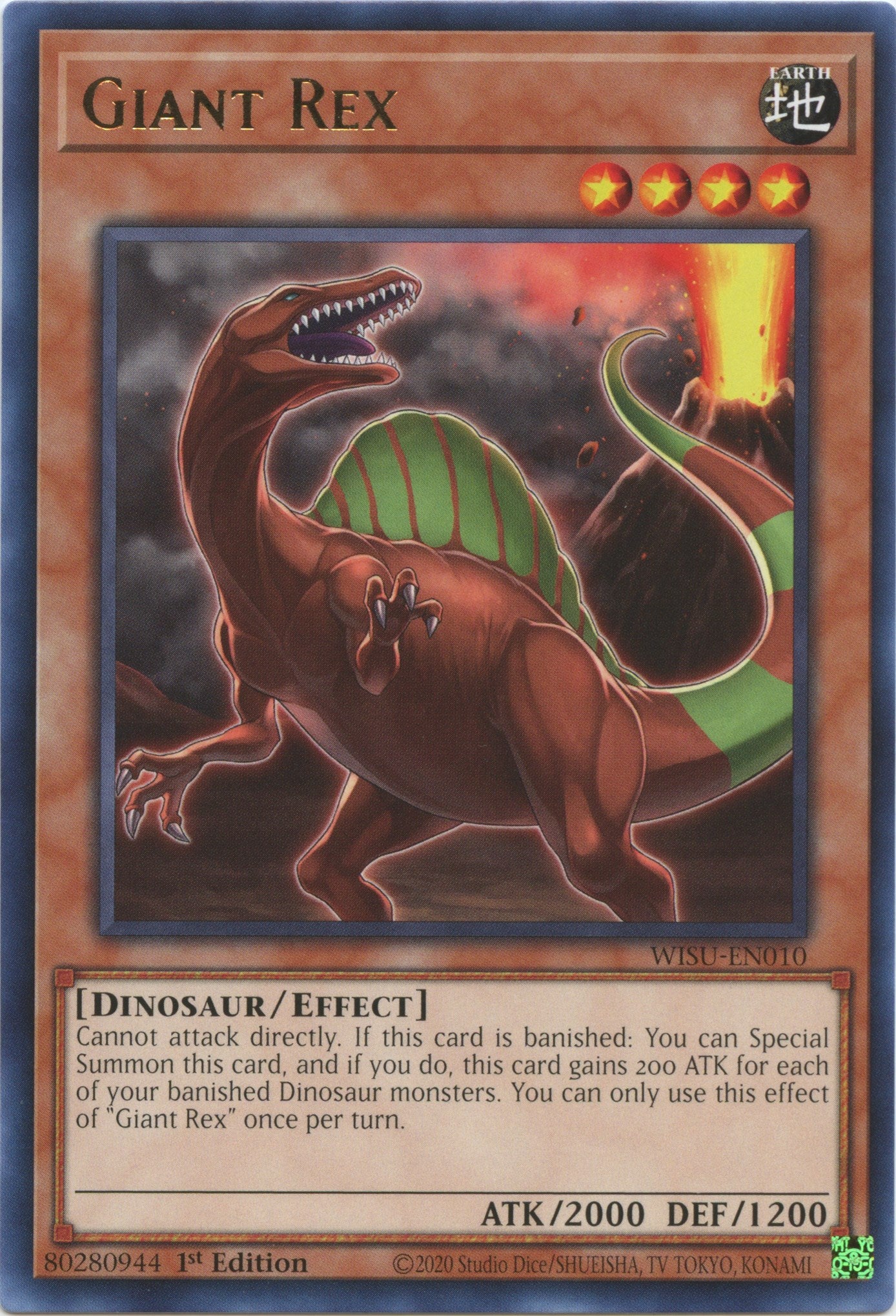 Giant Rex [WISU-EN010] Rare-1