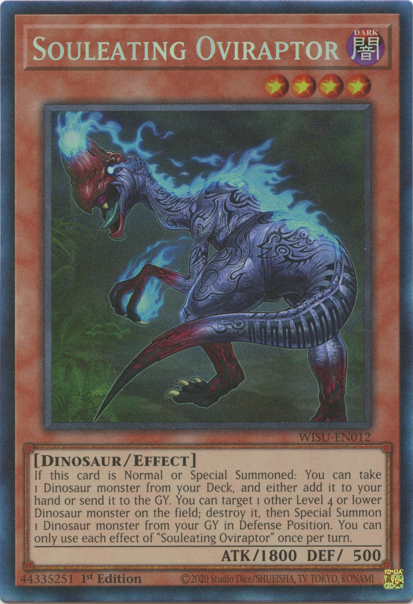 Souleating Oviraptor [WISU-EN012] Collector's Rare-1