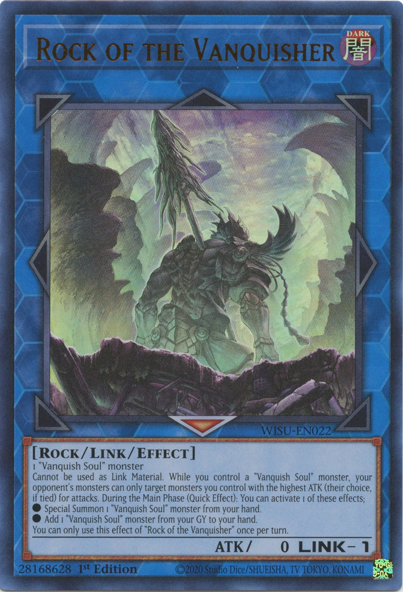 Rock of the Vanquisher [WISU-EN022] Ultra Rare-1