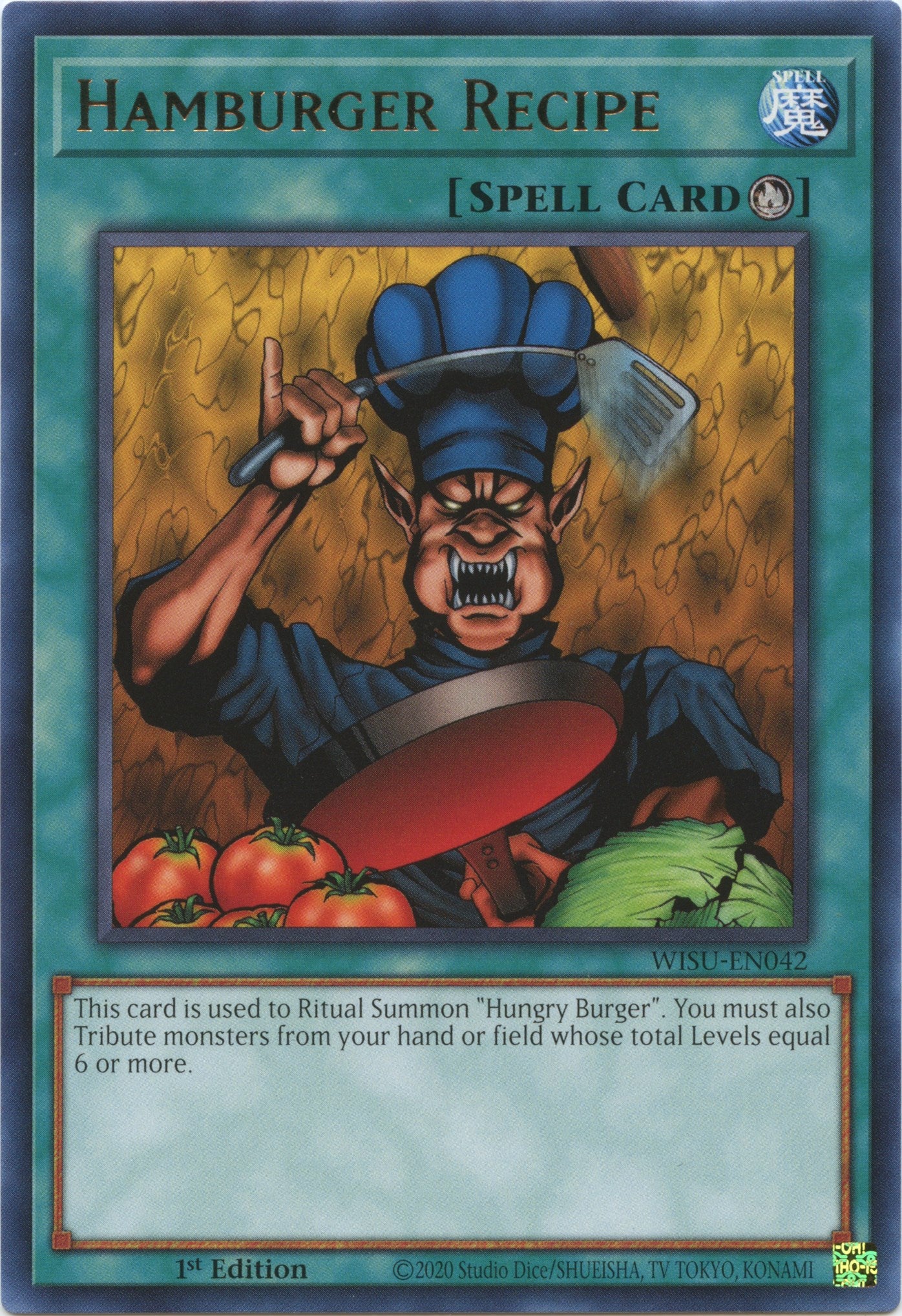 Hamburger Recipe [WISU-EN042] Rare-1