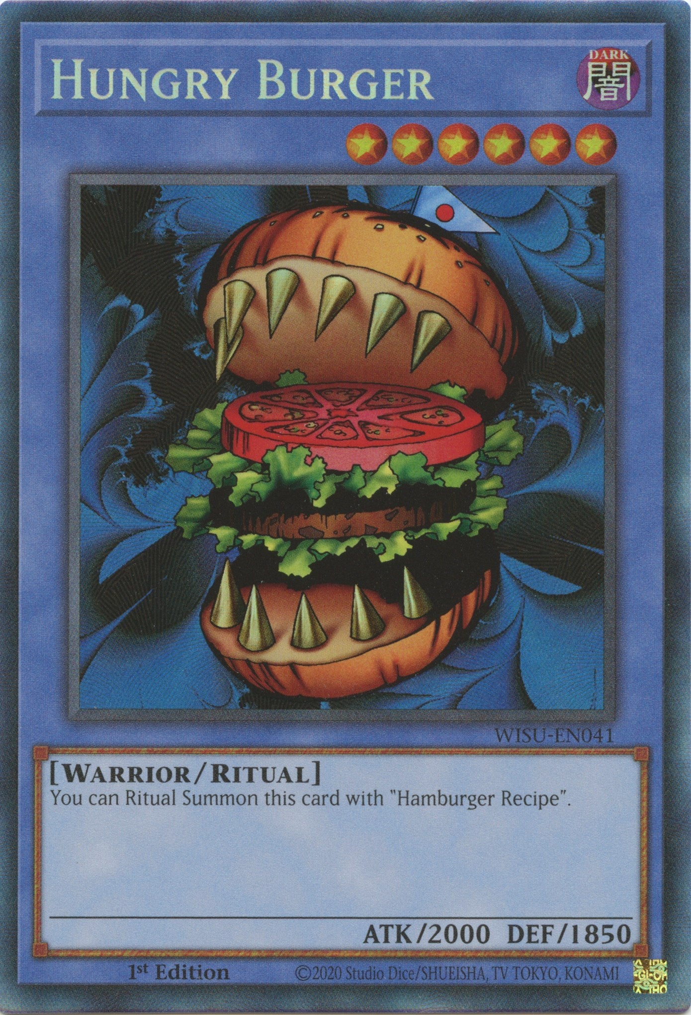 Hungry Burger [WISU-EN041] Collector's Rare-1