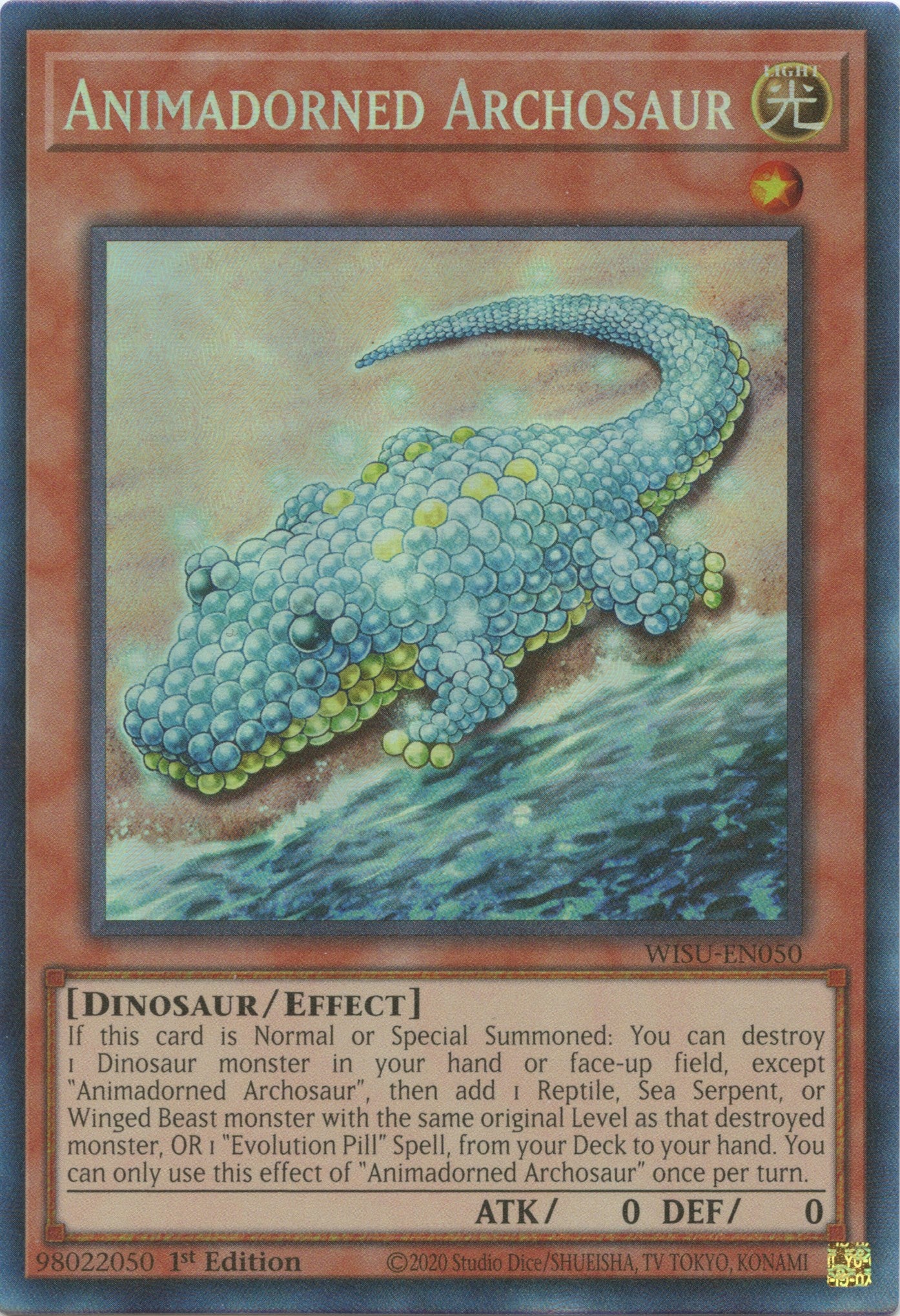 Animadorned Archosaur [WISU-EN050] Collector's Rare-1