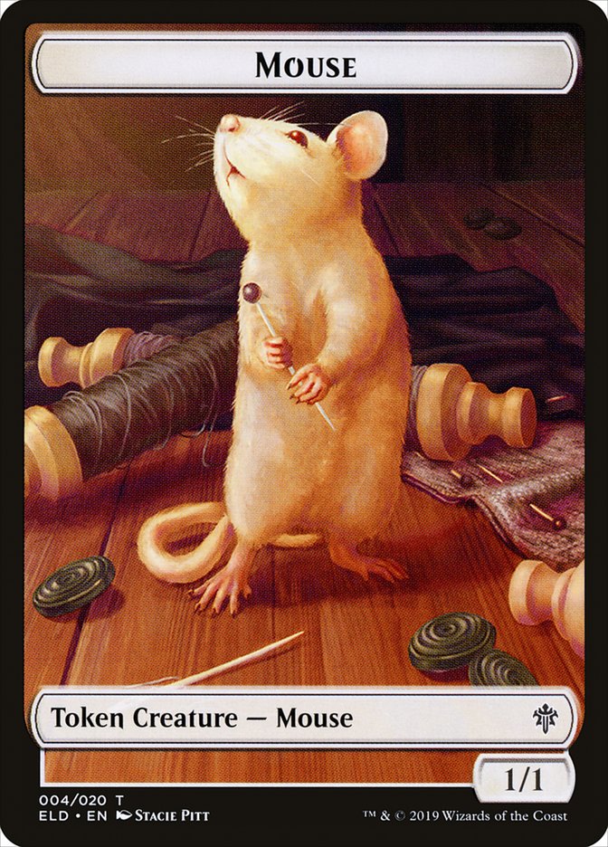 Mouse Token [Throne of Eldraine Tokens]-1