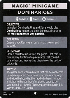 Dominarioes (Magic Minigame) [Phyrexia: All Will Be One Minigame]-1