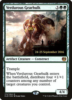 Verdurous Gearhulk [Kaladesh Prerelease Promos]-1