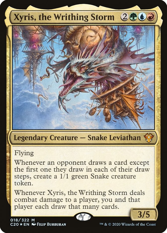 Xyris, the Writhing Storm [Commander 2020]-1