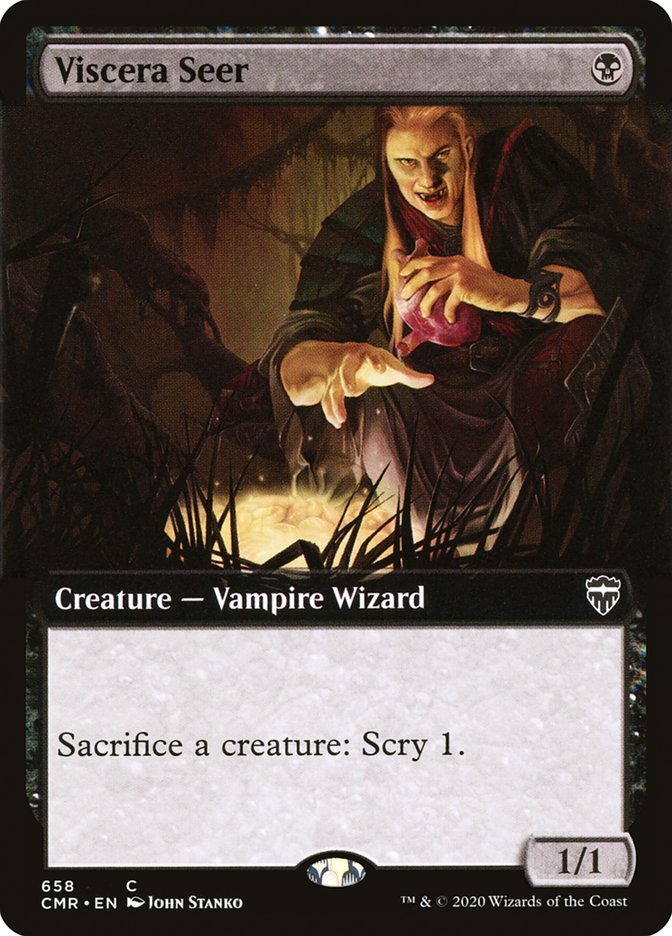 Viscera Seer (Extended Art) [Commander Legends]-1