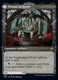Egon, God of Death // Throne of Death (Showcase) [Kaldheim]-2