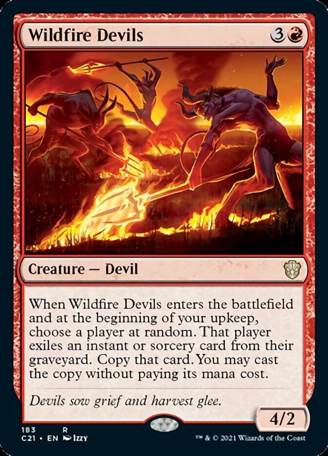 Wildfire Devils [Commander 2021]-1