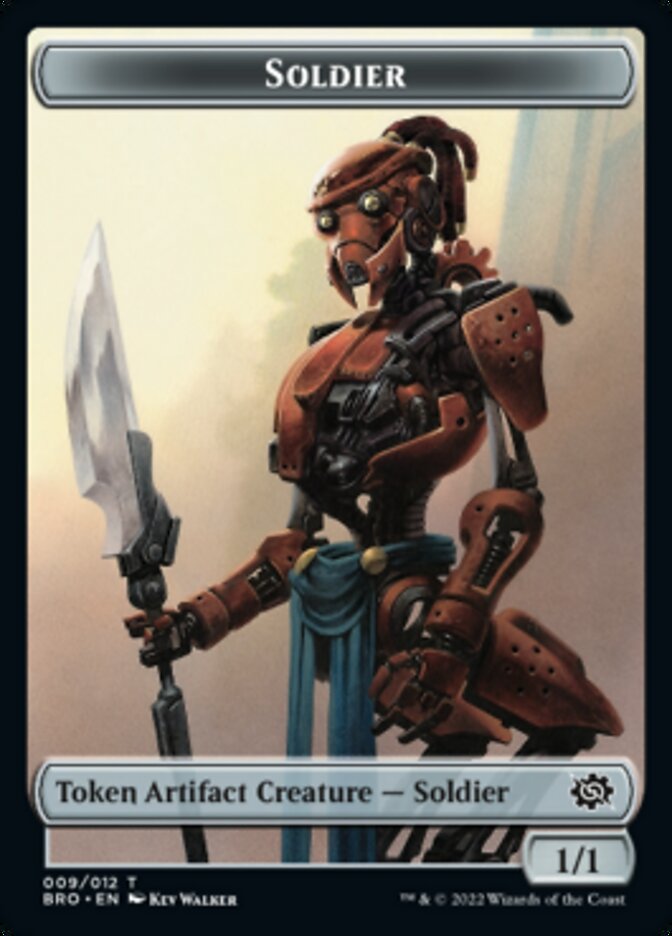 Soldier Token (009) [The Brothers' War Tokens]-1
