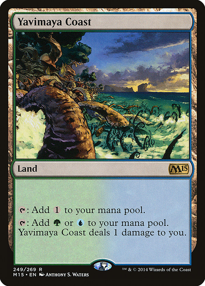 Yavimaya Coast [Magic 2015]-1