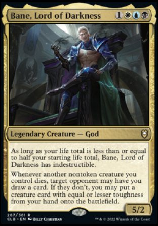 Bane, Lord of Darkness [Commander Legends: Battle for Baldur's Gate]-1