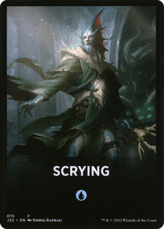 Scrying Theme Card [Jumpstart 2022 Front Cards]-1