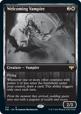 Welcoming Vampire [Innistrad: Double Feature]-1