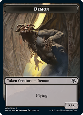 Bird Illusion // Demon Double-Sided Token [Game Night: Free-for-All Tokens]-2