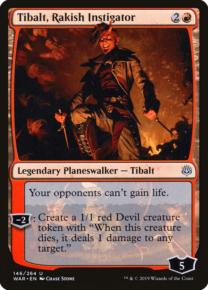 Tibalt, Rakish Instigator [War of the Spark]-1