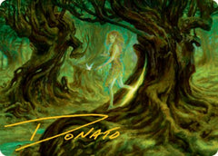 Neverwinter Dryad Art Card (Gold-Stamped Signature) [Dungeons & Dragons: Adventures in the Forgotten Realms Art Series]-1