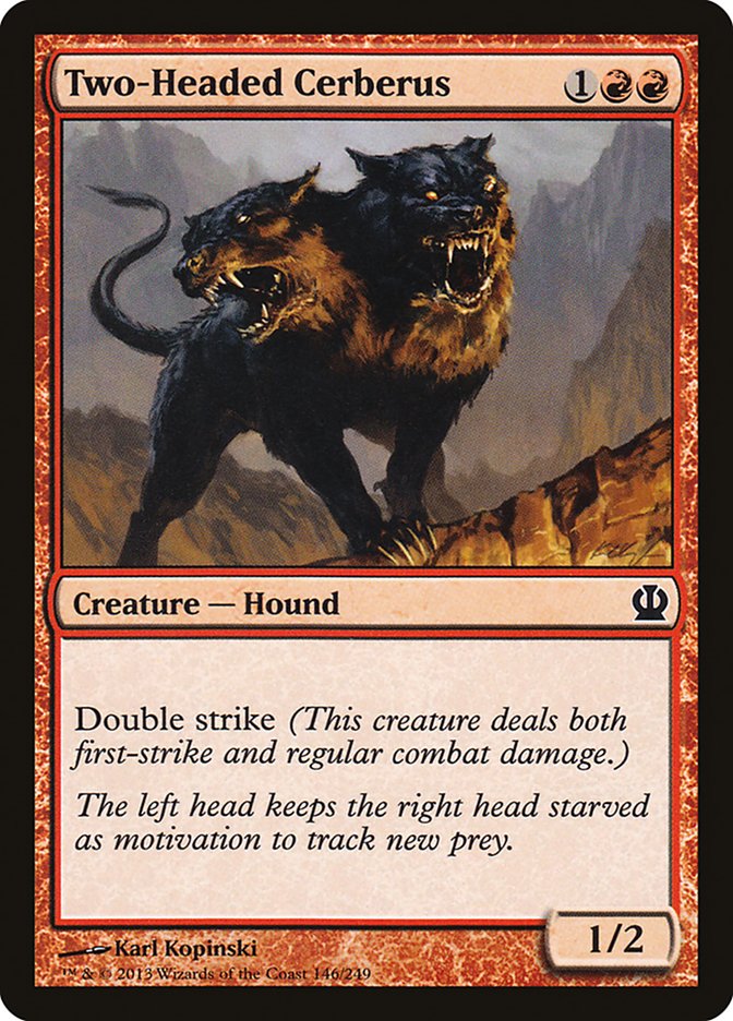 Two-Headed Cerberus [Theros]-1