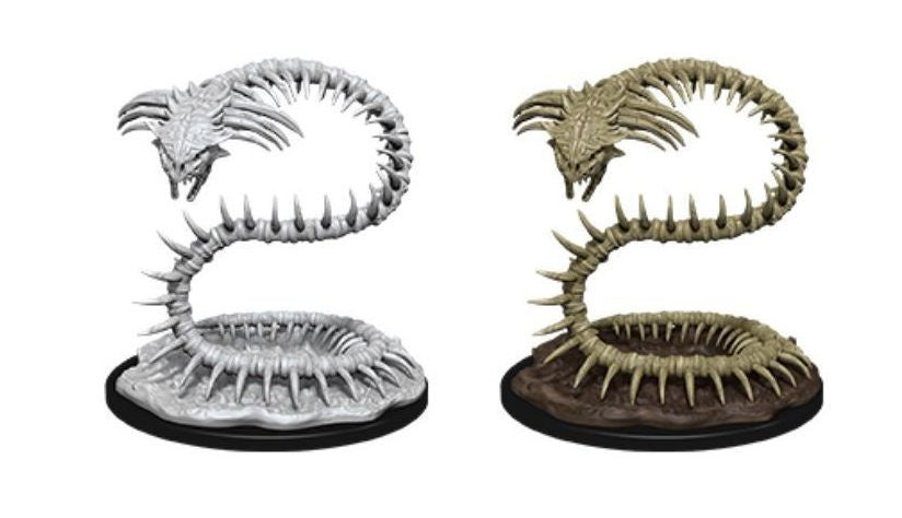 D&D Nolzurs Marvelous Unpainted Miniatures Bone Naga-1