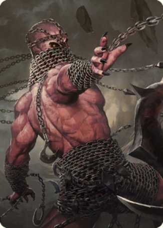 Chain Devil Art Card [Commander Legends: Battle for Baldur's Gate Art Series]-1