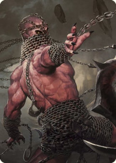 Chain Devil Art Card [Commander Legends: Battle for Baldur's Gate Art Series]-1