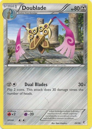 Doublade (23/30) [XY: Trainer Kit 1 - Bisharp]-1