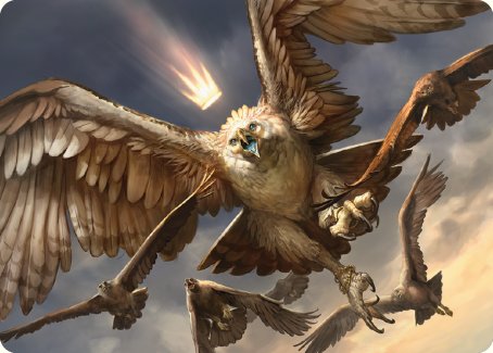 Gwaihir, Greatest of the Eagles Art Card [The Lord of the Rings: Tales of Middle-earth Art Series]-1