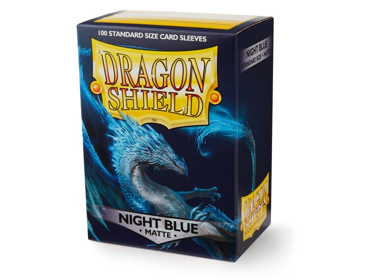 Sleeves - Dragon Shield - Box 100 - Night Blue MATTE-1
