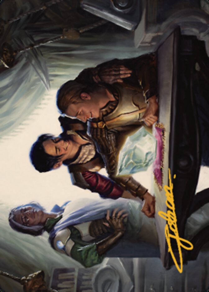 Tocasia's Welcome Art Card (Gold-Stamped Signature) [The Brothers' War Art Series]-1