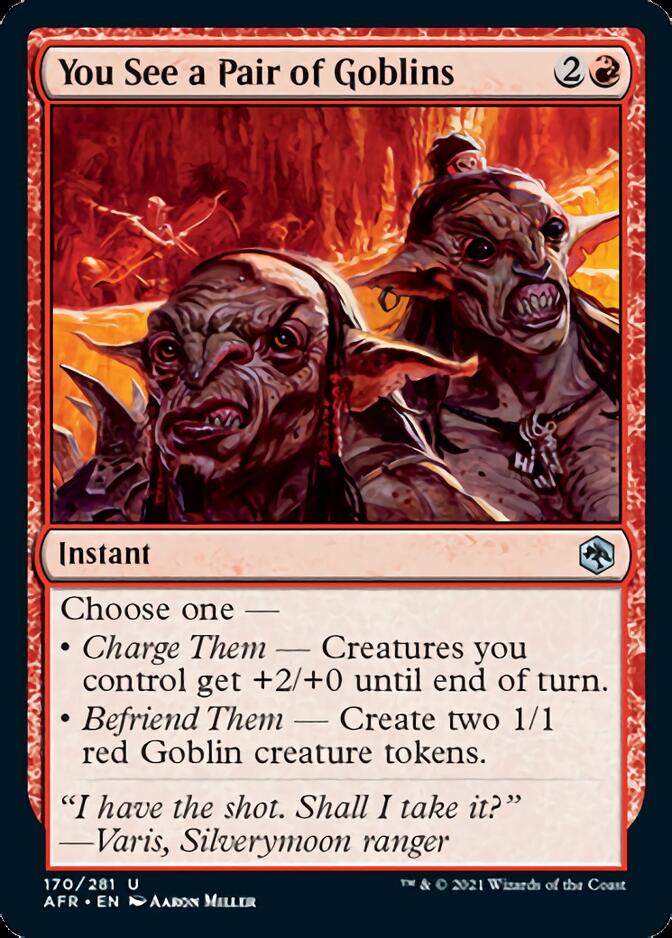 You See a Pair of Goblins [Dungeons & Dragons: Adventures in the Forgotten Realms]-1