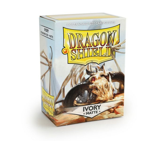 Sleeves - Dragon Shield - Box 100 - Ivory MATTE-1