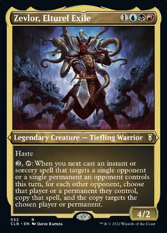 Zevlor, Elturel Exile (Foil Etched) [Commander Legends: Battle for Baldur's Gate]-1