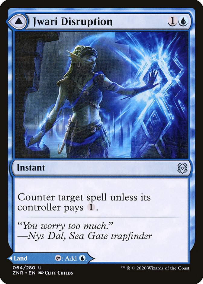Jwari Disruption // Jwari Ruins [Zendikar Rising]-1