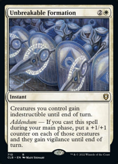 Unbreakable Formation [Commander Legends: Battle for Baldur's Gate]-1