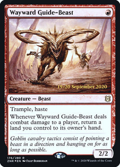 Wayward Guide-Beast [Zendikar Rising Prerelease Promos]-1
