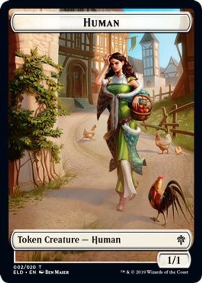 Human // Insect Double-Sided Token [Challenger Decks 2021 Tokens]-1