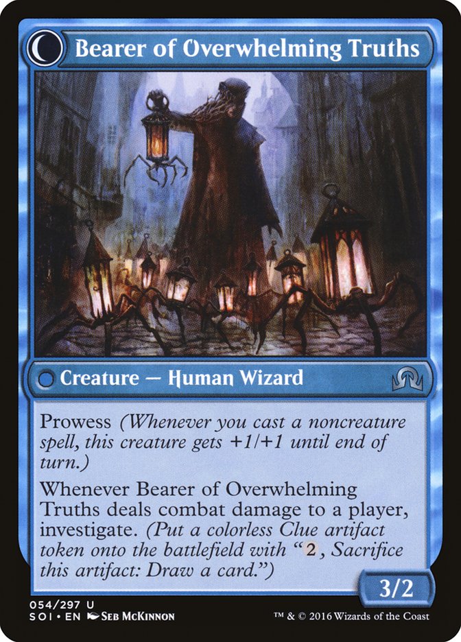 Daring Sleuth // Bearer of Overwhelming Truths [Shadows over Innistrad]-2