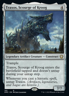 Traxos, Scourge of Kroog [Dominaria United Commander]-1